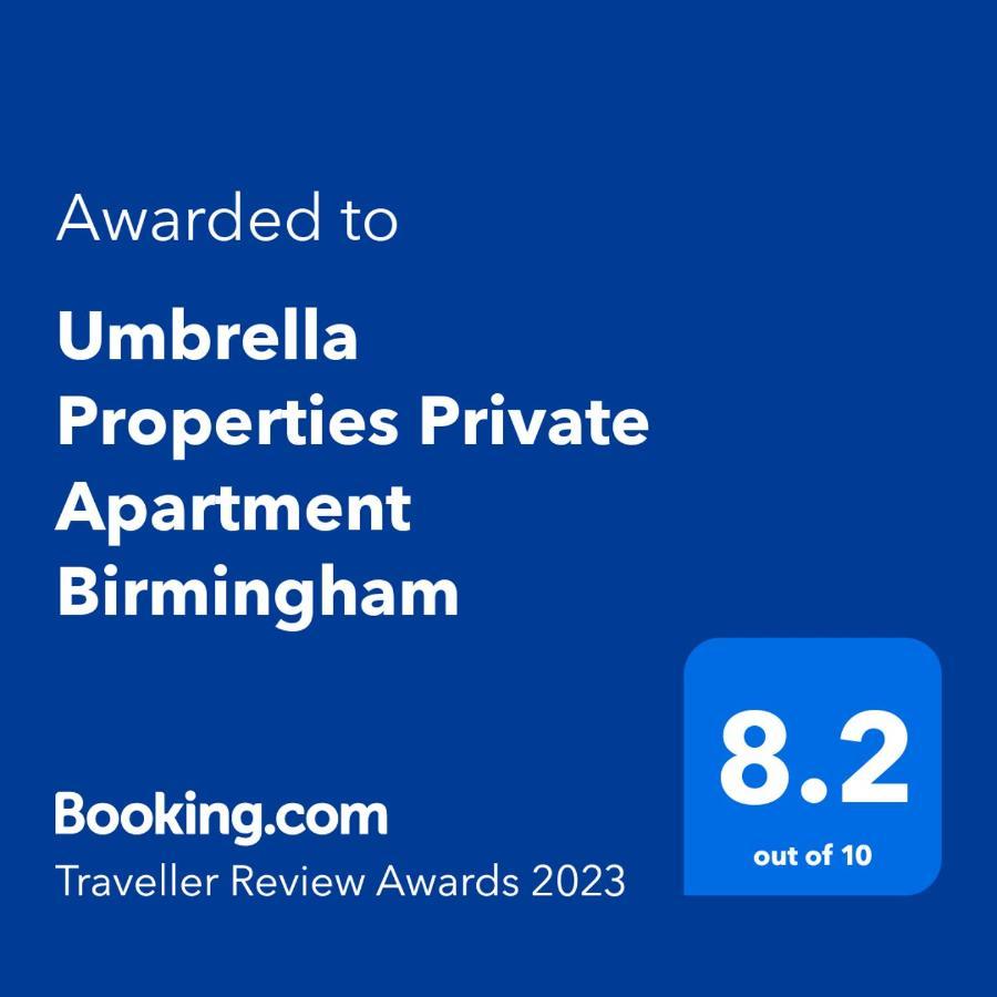 Umbrella Properties Private Apartment Birmingham Eksteriør bilde